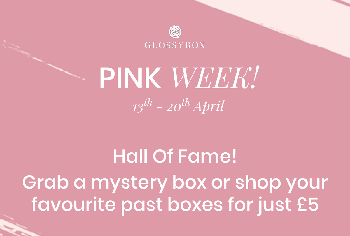 Pink week is here check out all our latest offers