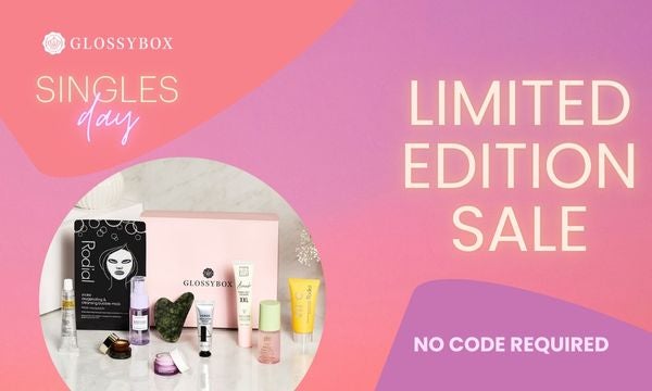 GLOSSYBOX singles day 7 pound first box