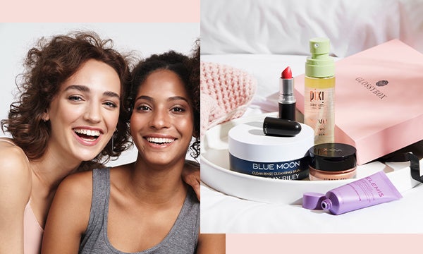 GLOSSYBOX refer a friend models smiling