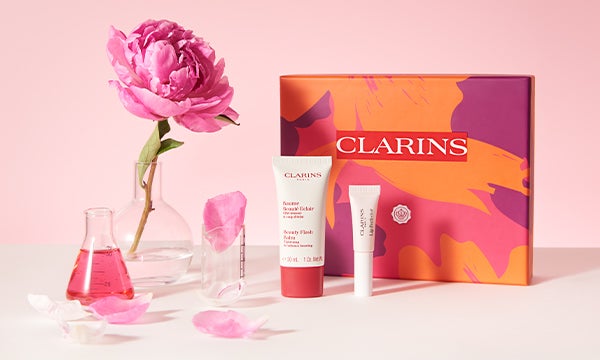 Glossy Clarins 2023 banner
