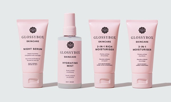 GLOSSYBOX Skincare erbjudande - 2 produkter för 350 kr!