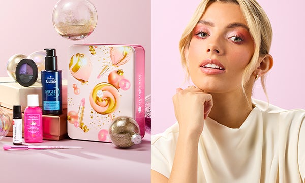 5 skönhetsprodukter med hårvård och rosa smink