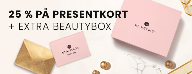 25% på presentkort
