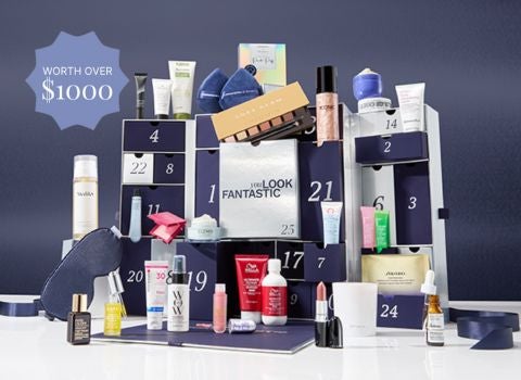 You're first in line to unwrap 25 days of beauty icons, including bestsellers from Sol de Janeiro and Medik8. Secure yours now before it sells out - yours for $270 only on our partner site, LOOKFANTASTIC!