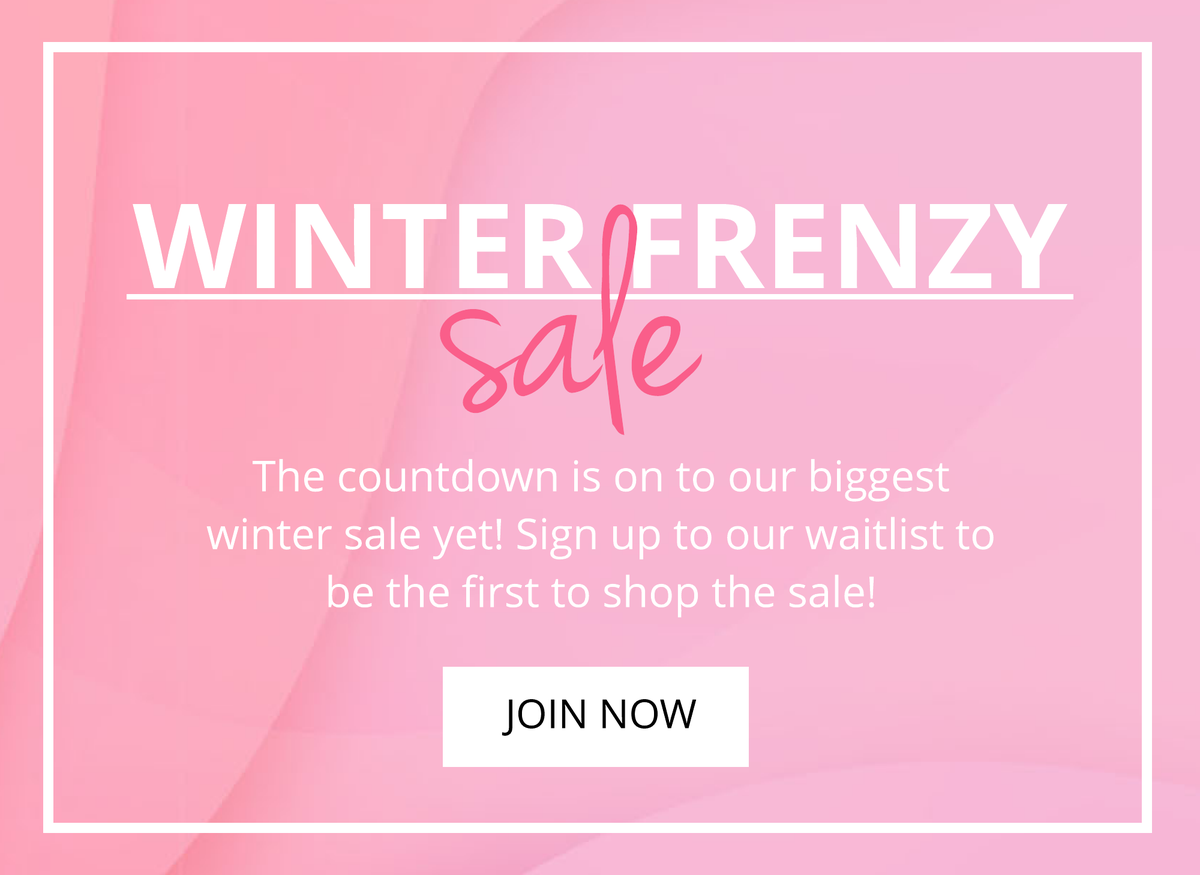Join the Winter Frenzy  Waitlist