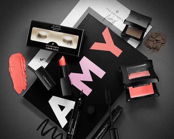 Illamasqua x Amy banner of Amy Winehouse