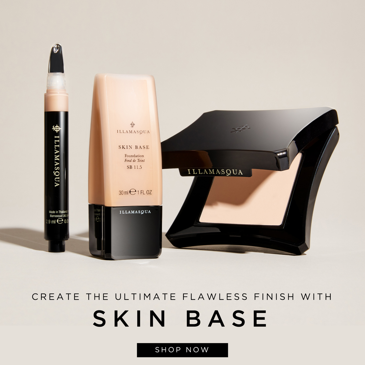 Create the ultimate flawless finish with SKIN BASE
