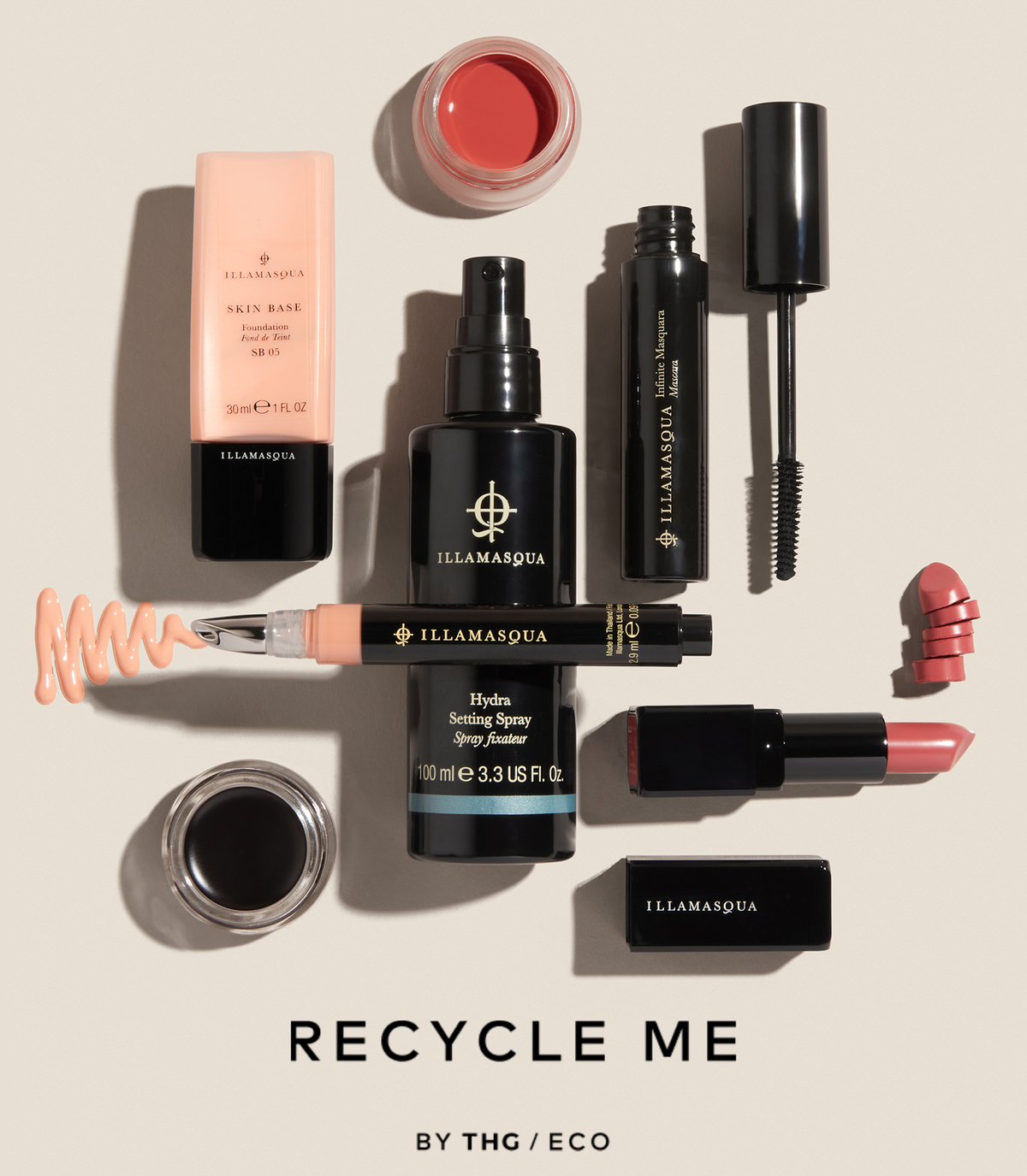 Recycle me by thg/Eco - RECYCLE YOUR EMPTY PLASTIC BEAUTY PRODUCTS WITH RECYCLE ME BY THG ECO. It's easy, it's free of charge, and we'll recycle all your empties, no matter what the brand.