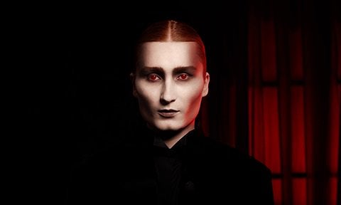 Get the 'Fright' look this Halloween, with our Vampire Boy Look.