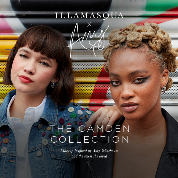 Illamasqua X Amy The Camden Collection Makeup inspired by Amy Winehouse and the town she loved