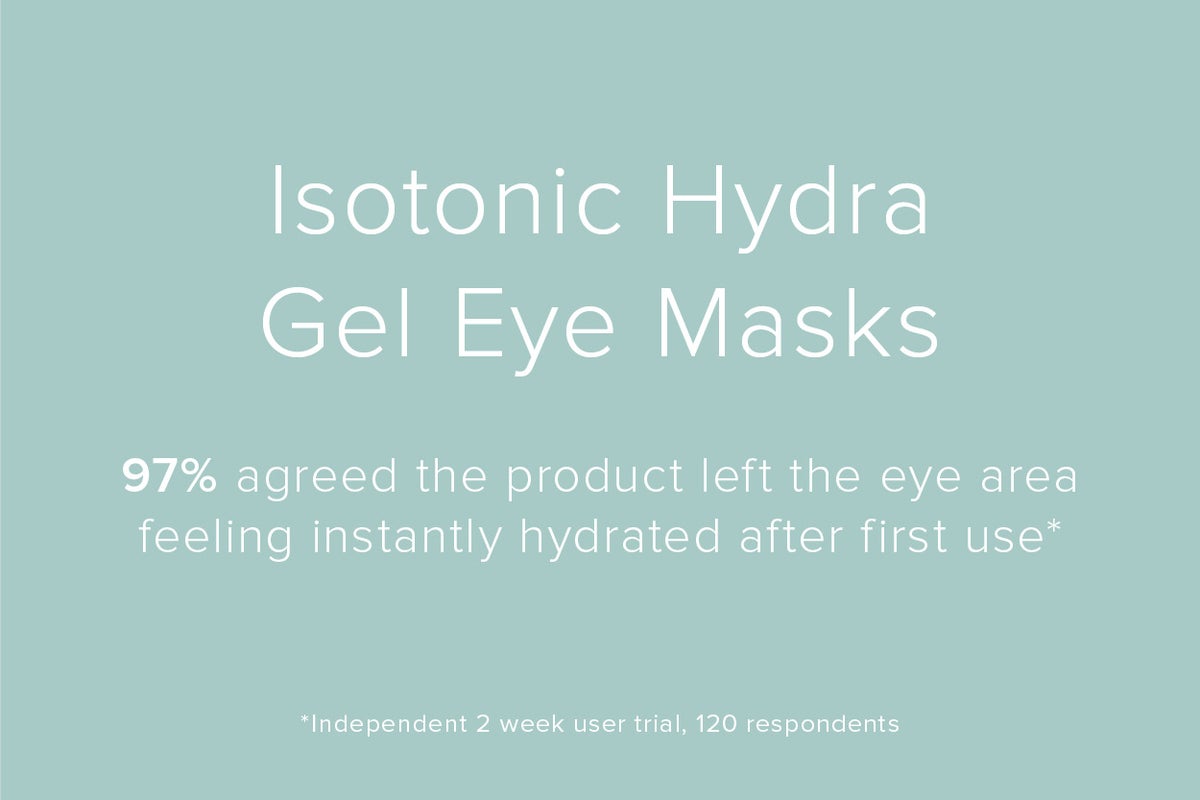 Isotonic Hydra Gel Eye Masks review banner