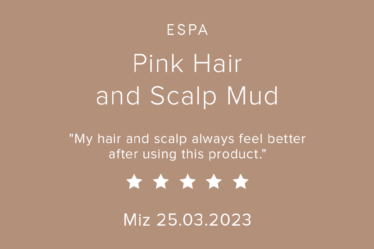 Pink hair and scalp mud review