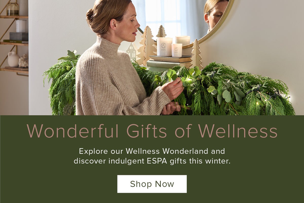 Welcome the gift of wellness. Click to discover the collection