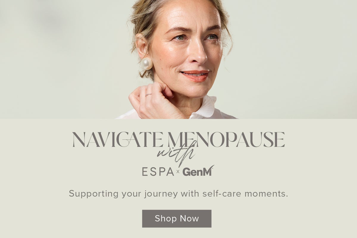 Menopause with ESPA x GenM - banner 1