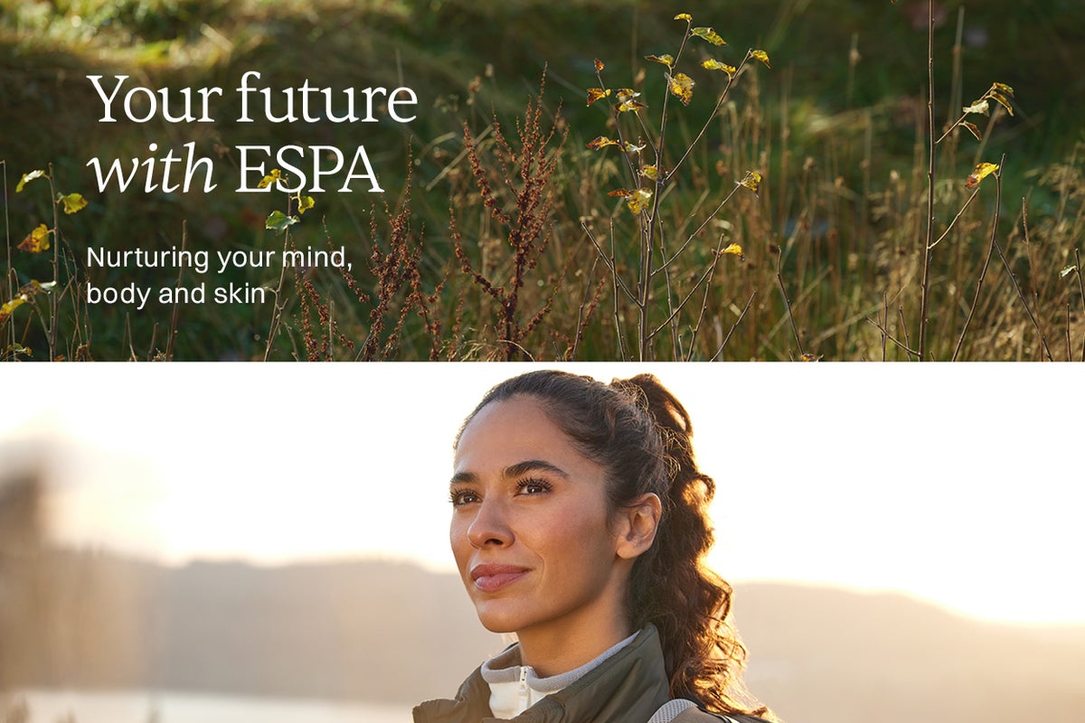 Your future with ESPA nurturing you mind, body and skin outdoors wellness hiking