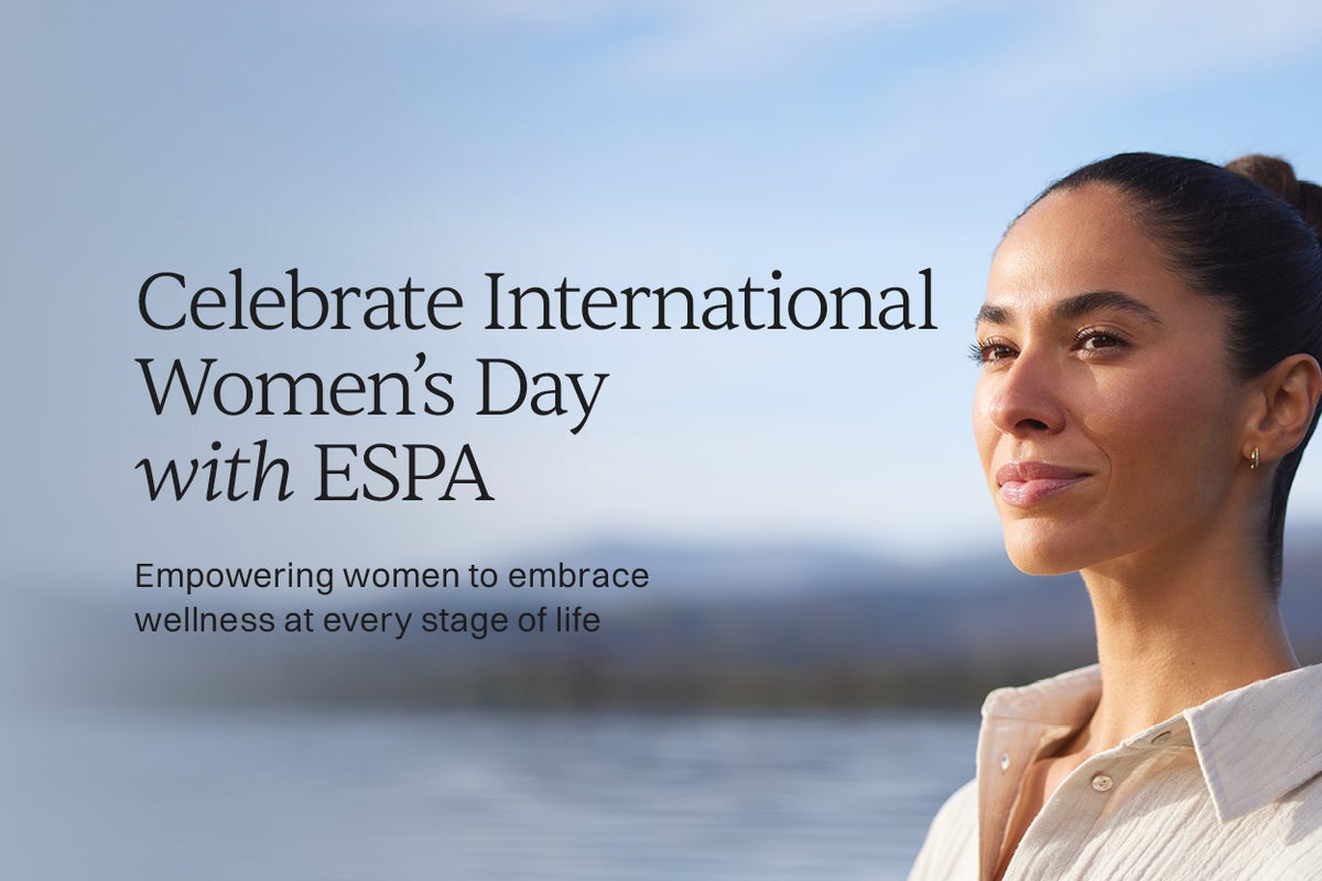 Celebrate International Women's Day with ESPA Empowering women to embrace wellness at every stage of life