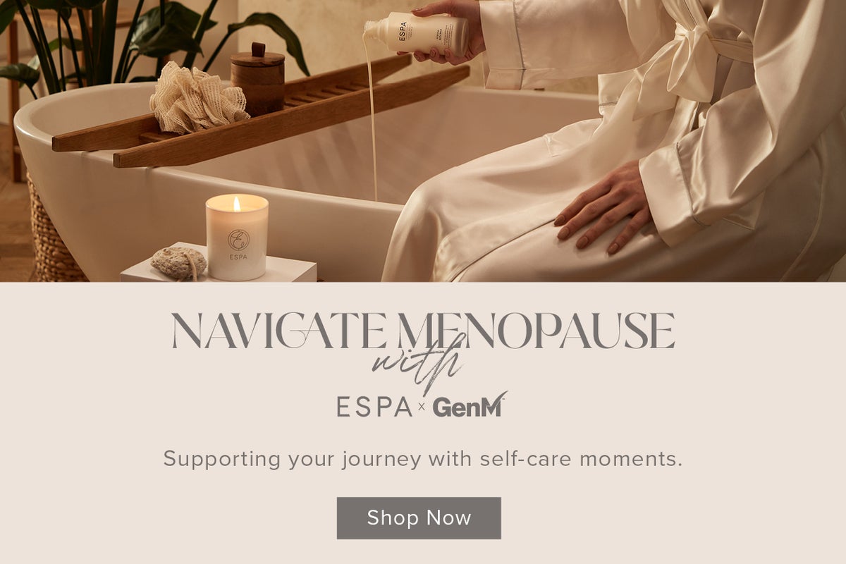 Menopause with ESPA x GenM - banner 2