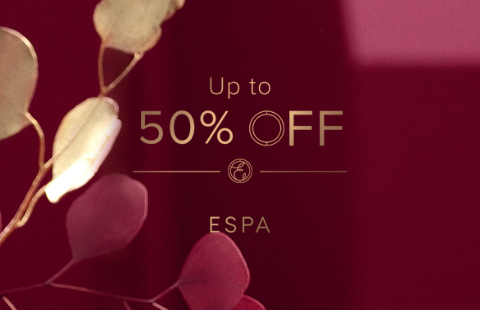 Up to 40% off ESPA