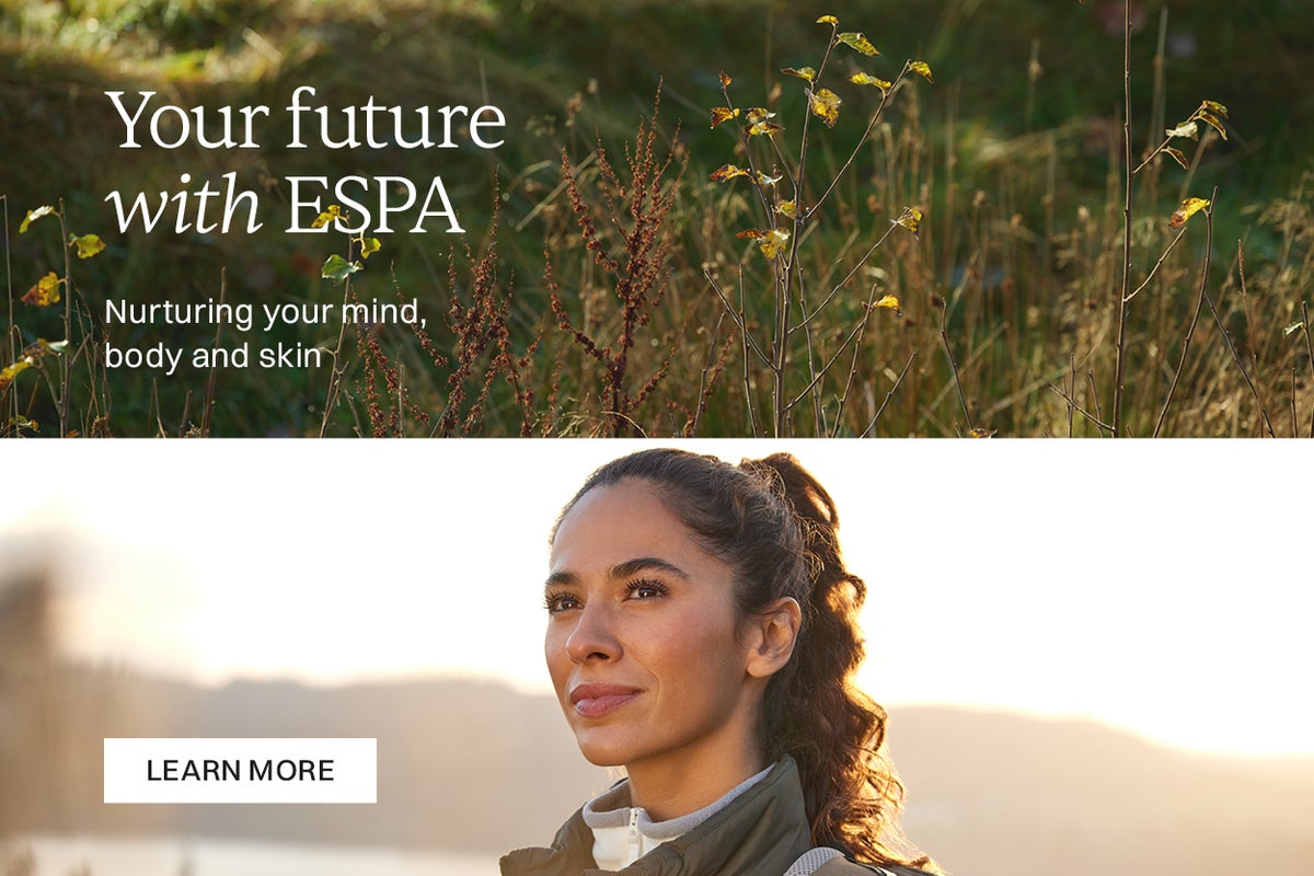 Your Future with ESPA Nurturing your mind, body and skin learn more