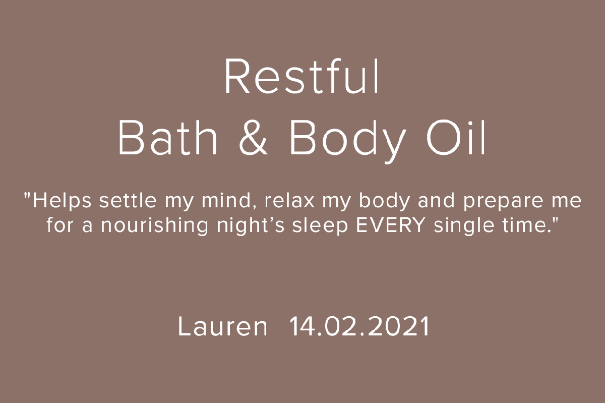 Restful Bath & Body Oil