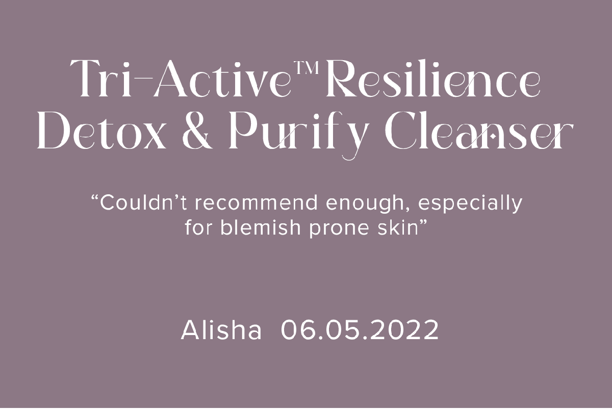 Tri-Active™ Resilience Detox & Purify Cleanser