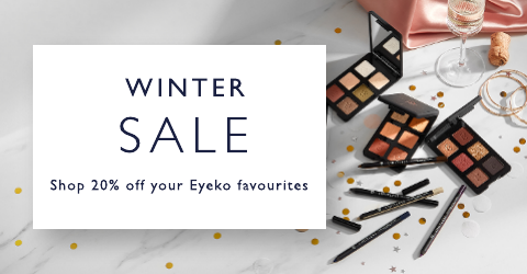 Winter Sale shop 20% off your eyeko favourites