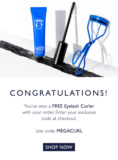 eyelash curler with code: MEGACURL