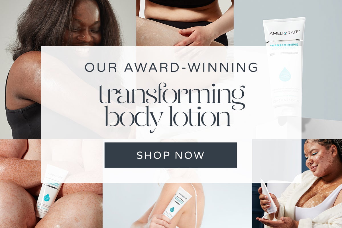 Shop our award-winning Transforming Body Lotion range