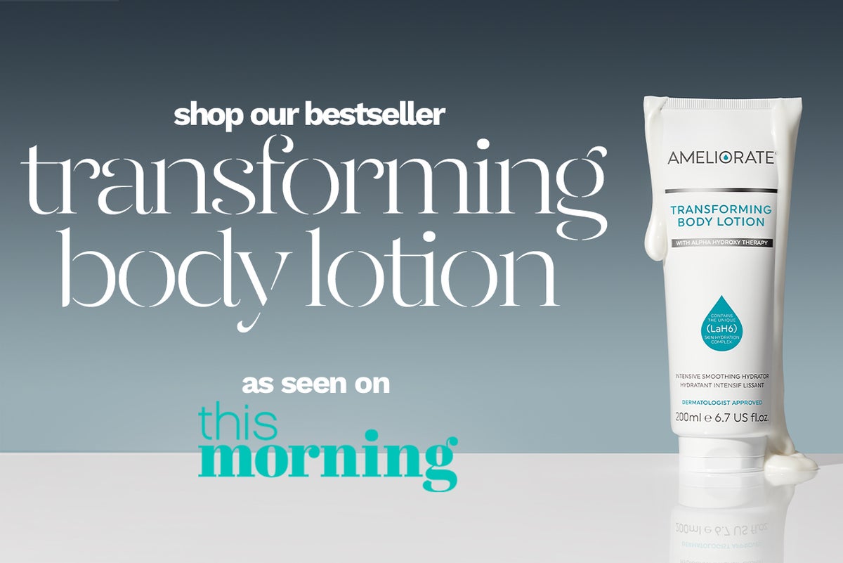 Ameliorate our best selling transforming body lotion