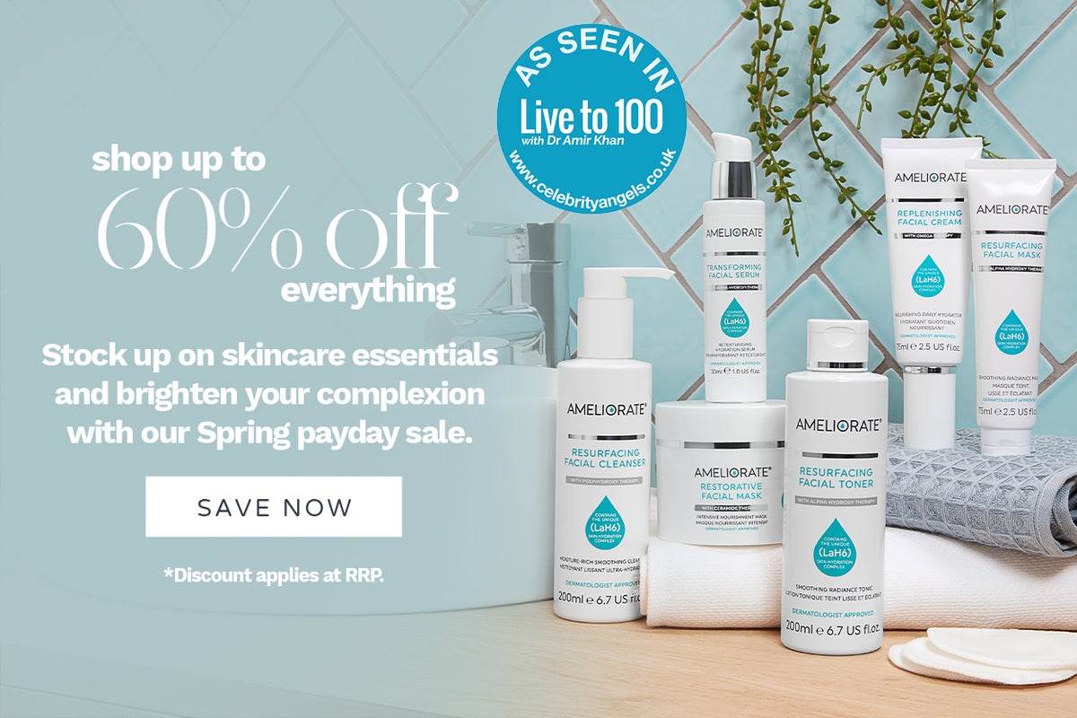 Ameliorate 60% off April Payday