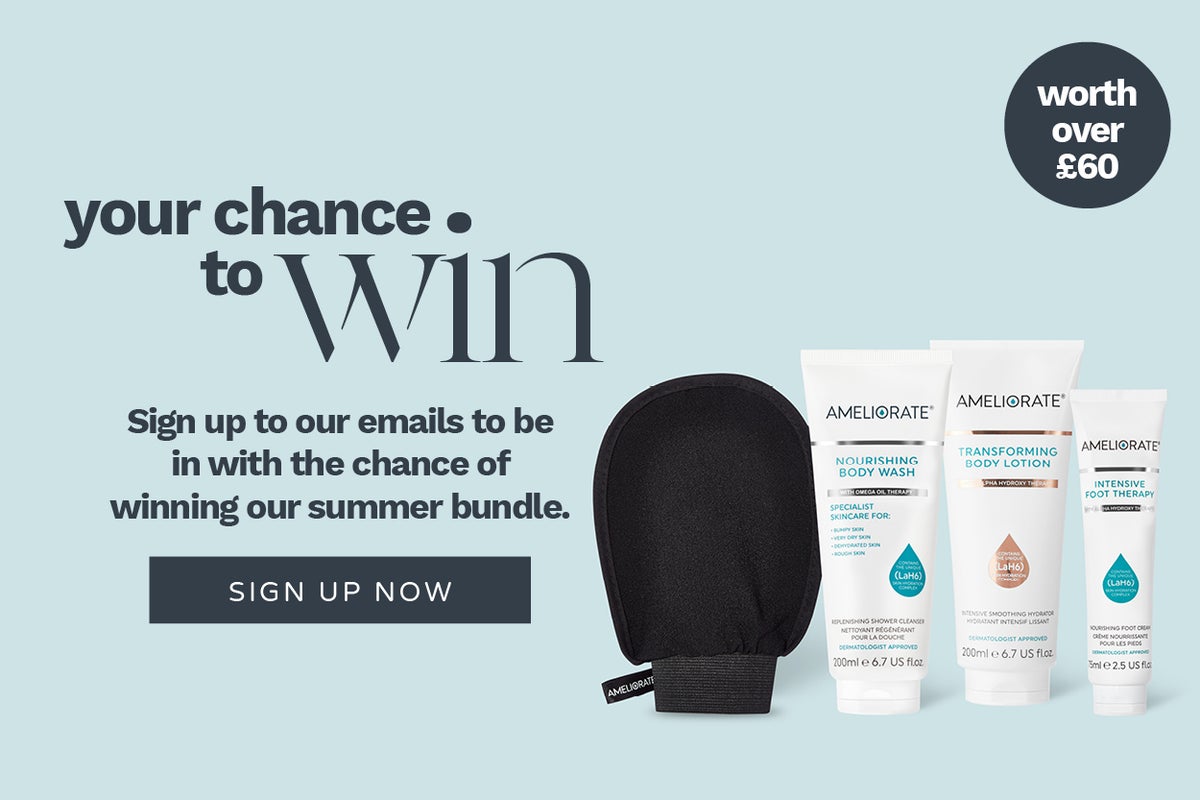 Ameliorate sign up to email giveaway