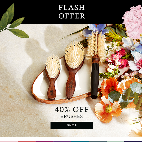 40% off Hairbrushes Flash Sale