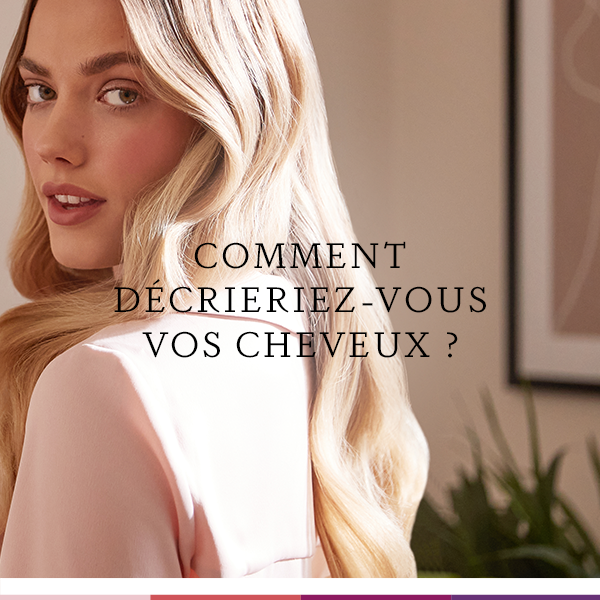 Comment décrieriez-vous vos cheveux?