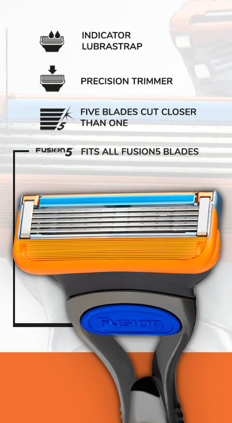 Gillette Fusion5 razor.