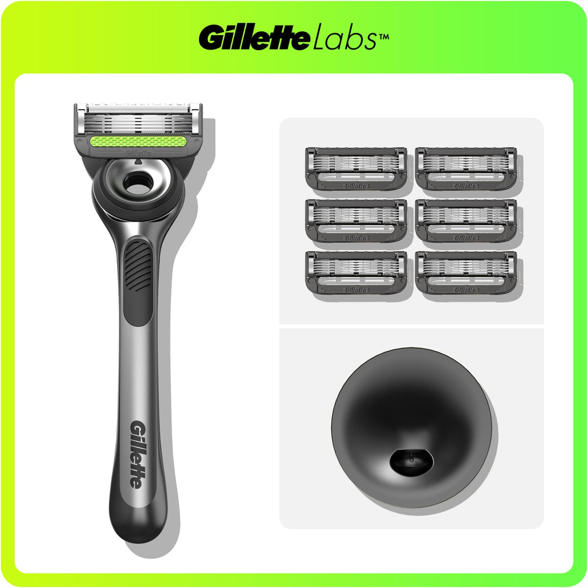 Gillette Labs Silver Razor Value Pack