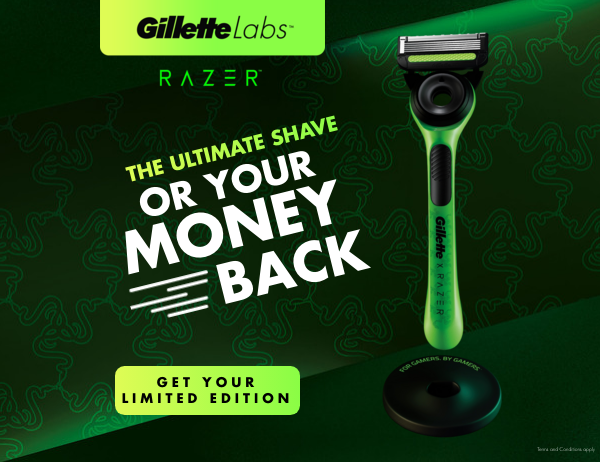 Gillette Labs Razer Razor Collaboration