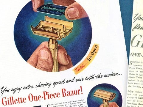 History of Gillette and King C. Gillette Double Edge Razor | Gillette UK