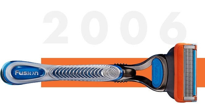 Gillette Fusion razor 2006