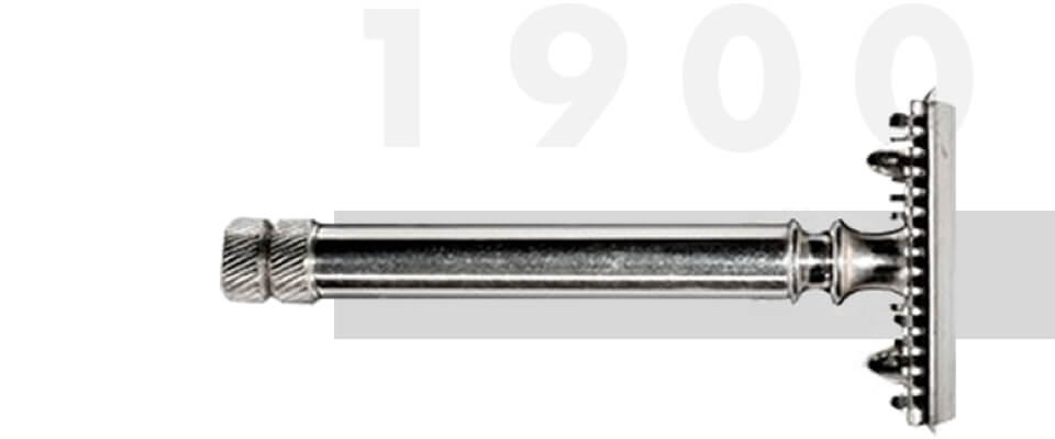 Gillette 1901 razor prototype