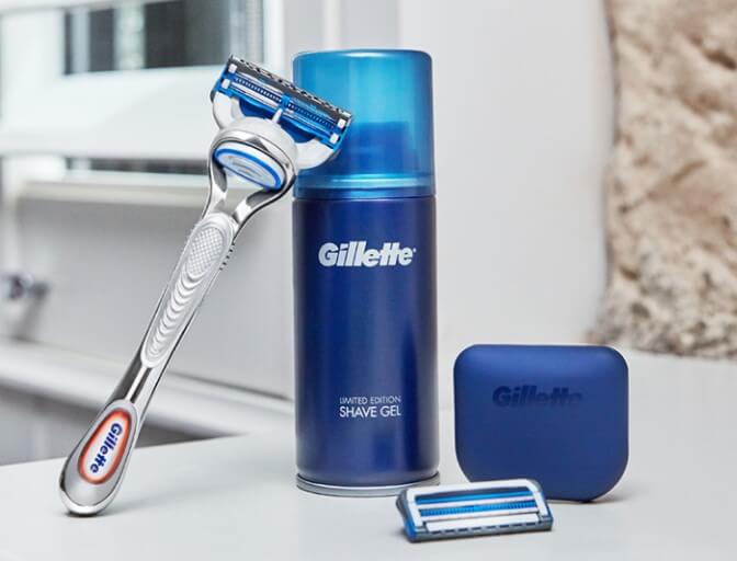 Try Gillette for FREE and get one of the bestselling razors and more! Your starter kit includes a razor, shave gel and travel case.
