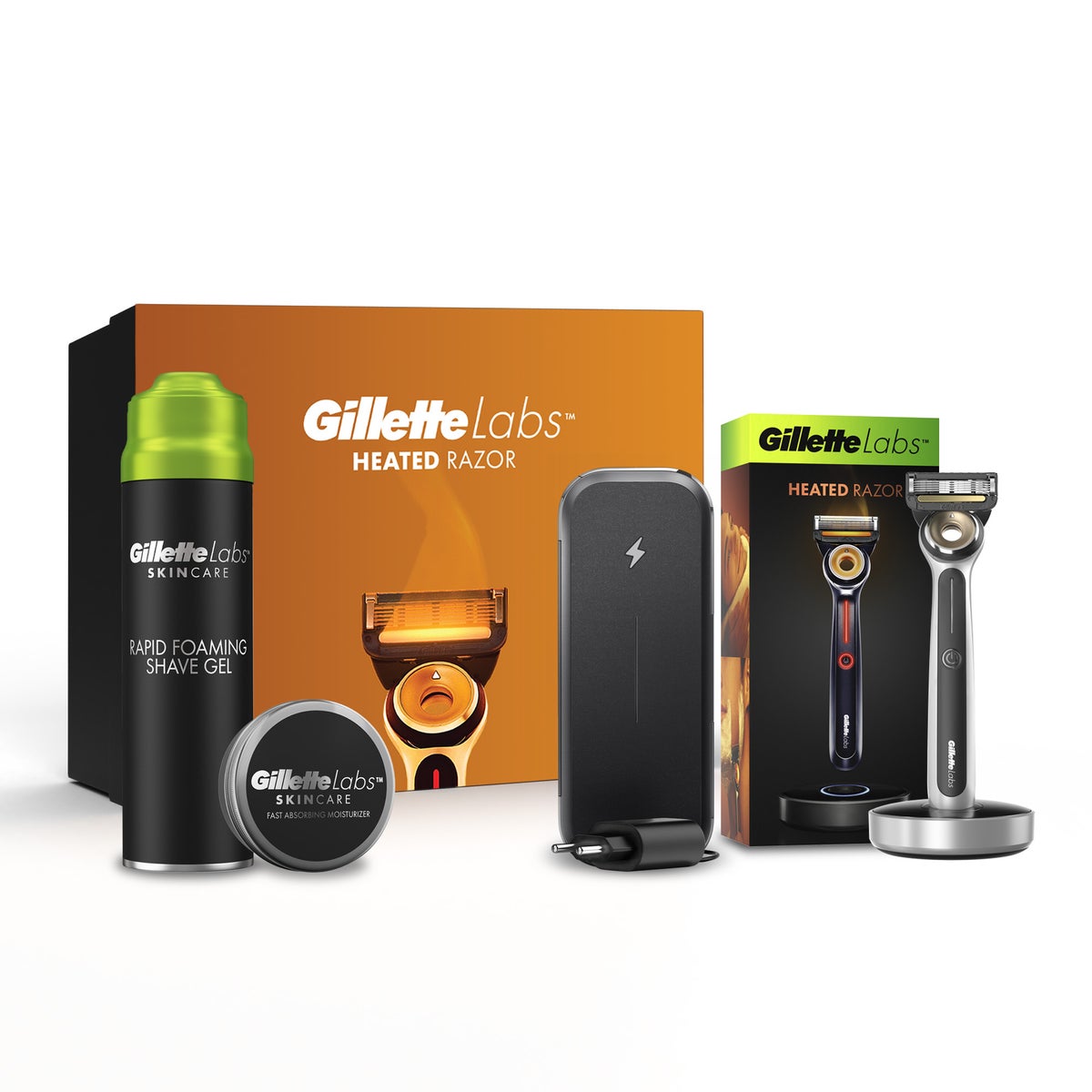 Heated Razor Travel Kit Gift Box