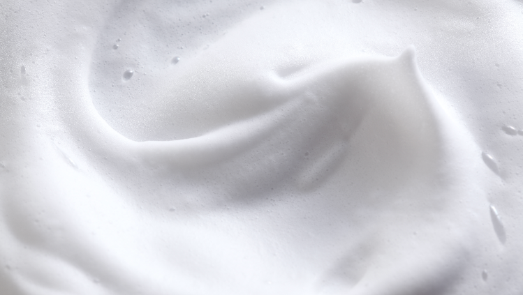 Gillette shaving foam is effective on skin and hair