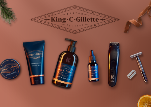 SAVE 50% ON SELECTED KING C. GILLETTE GIFT SETS!