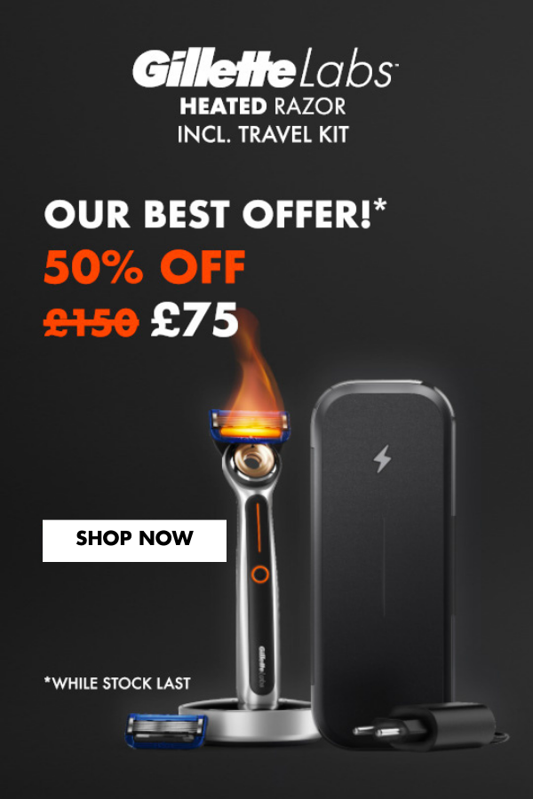 Gillette Heated Razor Reinvent your Shave Gillette UK