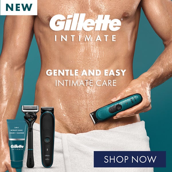 Gillette Intimate - for gentle and easy pubic care