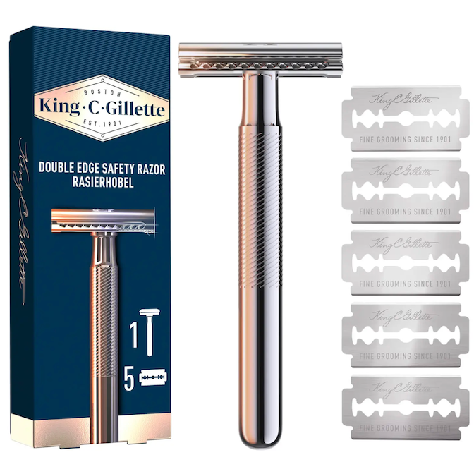 King C. Gillette Shave and Edging Razor Blades for Beard Care | Gillette UK