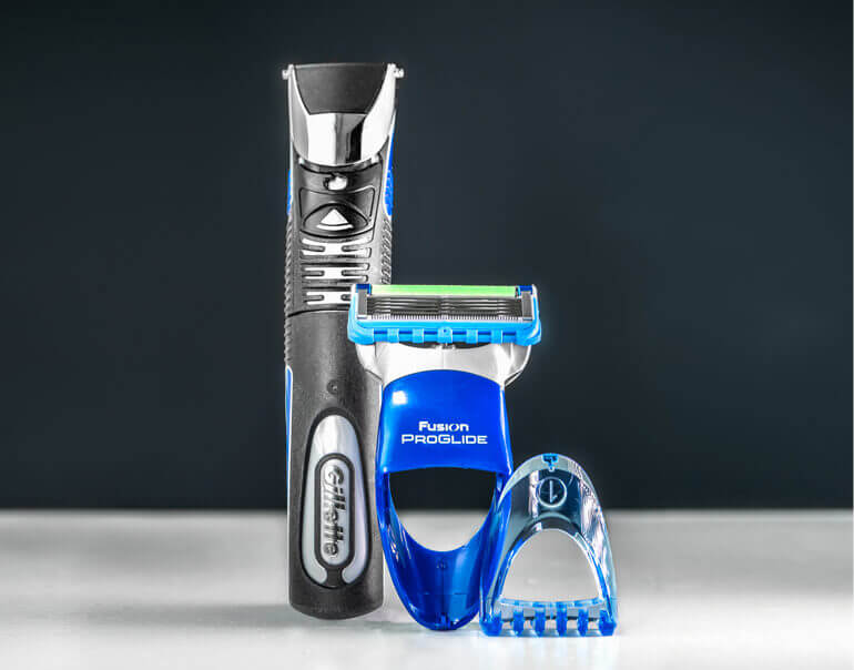 Gillette Beard  Trimmer and Styler with Gillette Fusion razor