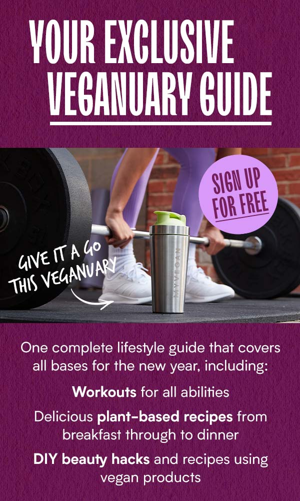 Sign up for your exclusive Veganuary Guide