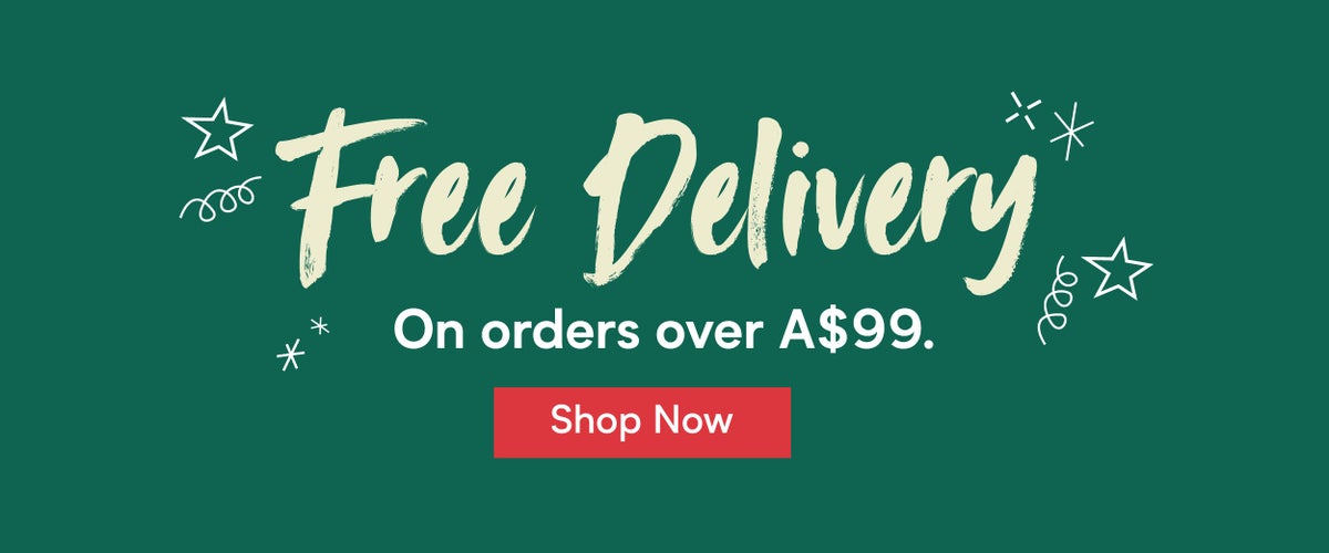 Free Delivery | On orders over A$99