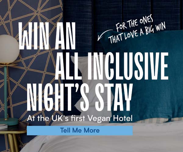 Win an all inclusive night's stay at the UK's first Vegan Hotel